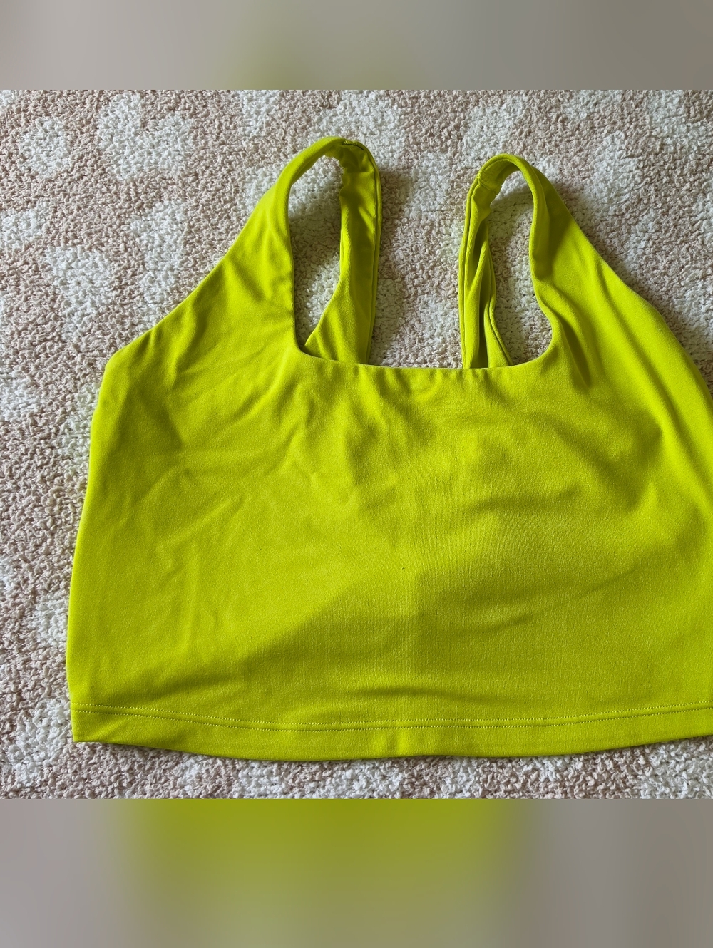 Aerie Offline Neon Lime Activewear Top